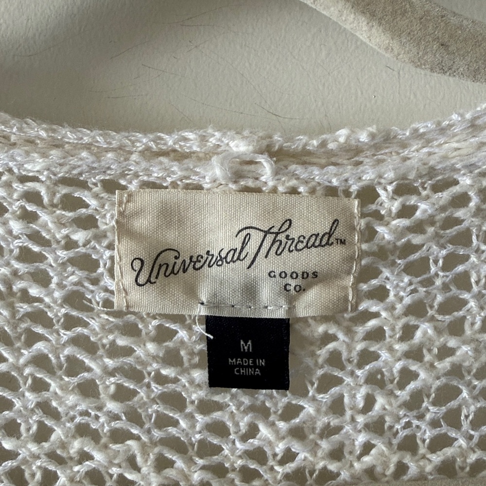 Universal Thread Open Knit Longline Cardigan - Picture 3 of 7